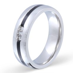 Damenring mit Gravur "Skyline"- (c) baslina.com