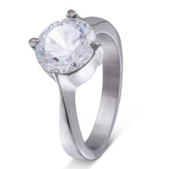 Damenring mit Gravur "Amore"- (c) baslina.com
