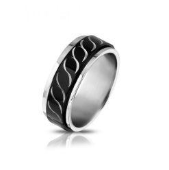 Unisex Ring mit Gravur "Cervantes"- (c) baslina.com