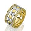Damenring mit Gravur "Chess Gold"- (c) baslina.com