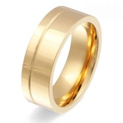 Herrenring mit Gravur "Goldness" - (c) baslina.com