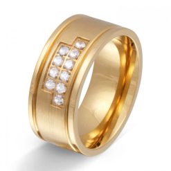 Damenring mit Gravur "Goltena" - (c) baslina.com
