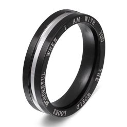 Herrenring mit Gravur "Harmony"- (c) baslina.com