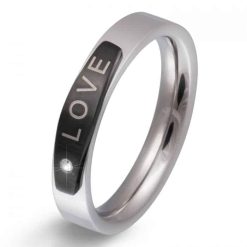 Damenring mit Gravur "Loran" - (c) baslina.com