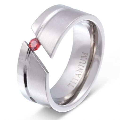 Damenring mit Gravur "Roja"- (c) baslina.com