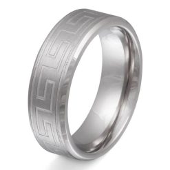 Herrenring mit Gravur "Rone" - (c) baslina.com