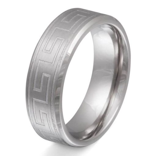 Herrenring mit Gravur "Rone" - (c) baslina.com