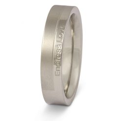 Herrenring mit Gravur "Selina"- (c) baslina.com