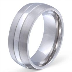 Herrenring mit Gravur "ThreeLane" - (c) baslina.com