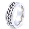 Herrenring mit Gravur "Thrones" - (c) baslina.com