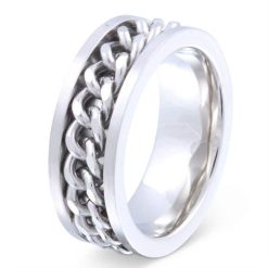 Herrenring mit Gravur "Thrones" - (c) baslina.com