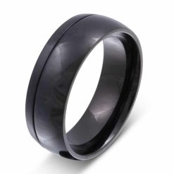 Unisex Ring mit Handschriftgravur „Lavanda“