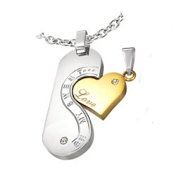 Anhänger mit Gravur "Necesito" inkl. Kette- (c) baslina.com