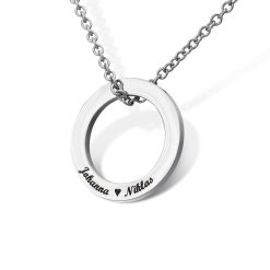Anhänger mit Gravur "Leela" inkl. Kette- (c) baslina.com