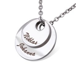 Anhänger mit Gravur "Bonbilla" inkl. Kette- (c) baslina.com