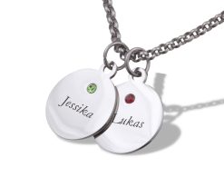 Anhänger mit Gravur "Estelmo" inkl. Kette- (c) baslina.com