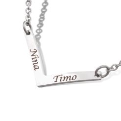 Anhänger mit Gravur "Arnael" inkl. Kette- (c) baslina.com