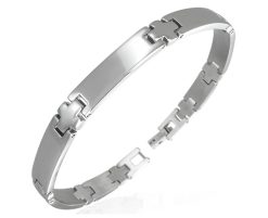 Unisex Armband mit Gravur "ID10"- (c) baslina.com