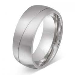 Herrenring mit Gravur "Rosso" - (c) baslina.com