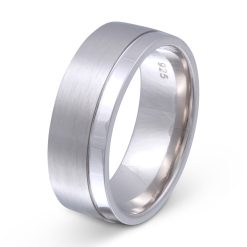 Herrenring mit Gravur "Camelia I"- (c) baslina.com