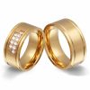 Partnerring-Set "Goltena"<br>Verlobungsringe 2 partnerring-set-goltena-Verlobungsringe- (c) baslina.com
