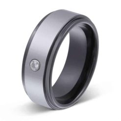 Herrenring mit Gravur "Bernard"- (c) baslina.com