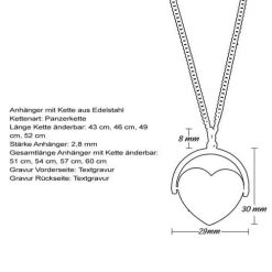 Kette mit Anhänger "Mystic"- (c) baslina.com