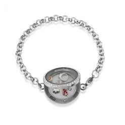 Armband mit Gravur und Charms "Capella"- (c) baslina.com