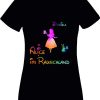 Polter T-Shirt Damen "Alice im Rauschland" 15 Polter T-Shirt Damen_Alice im Rauschland_Daniela_Shirt_schwarz - (c) baslina.com