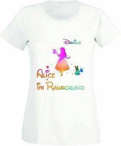 Polter T Shirts Damen_Alice im Rauschland_Daniela_Shirt_weiß - (c) baslina.com