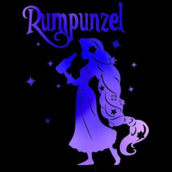Polter T Shirts Damen_Rumpunzel_schwarz - (c) baslina.com