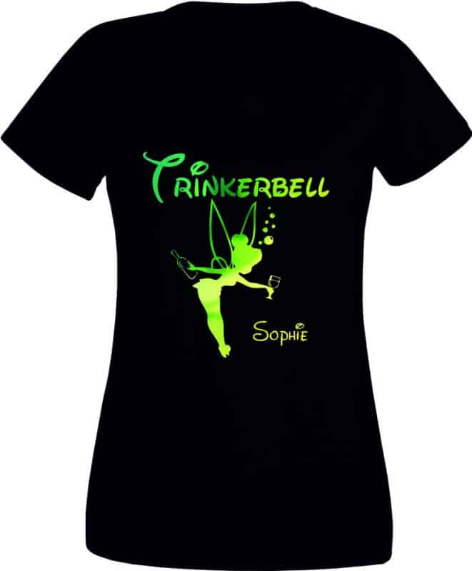 Polter T-Shirt Damen_Trinkerbell_Sophie_Shirt_schwarz - (c) baslina.com