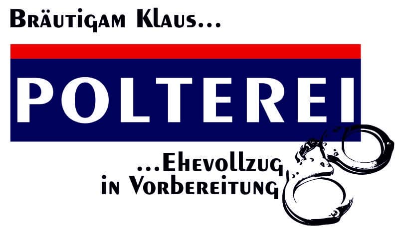 Bräutigam T-Shirt Herren "Polterei" 7 Bräutigam T-Shirt Herren "Polterei"_Klaus_für Shirt weiß_Produktfoto - (c) baslina.com