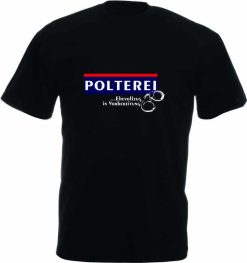 Bräutigam T-Shirt Herren "Polterei" 12 Bräutigam T-Shirt Herren