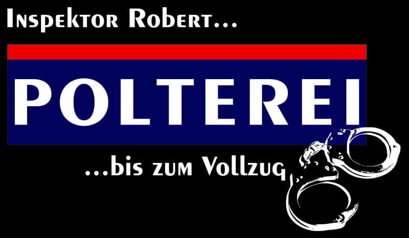 Polter T-Shirt Herren "Polterei" 7 Polter T Shirts Herren_Polterei_bis zum Vollzug_Robert_für Shirt schwarz_Produktfoto - (c) baslina.com