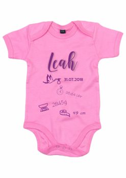 Baby Body Geburtsbody 3 Geburtsbody_Mädchen_bubblegumpink_(c)baslina
